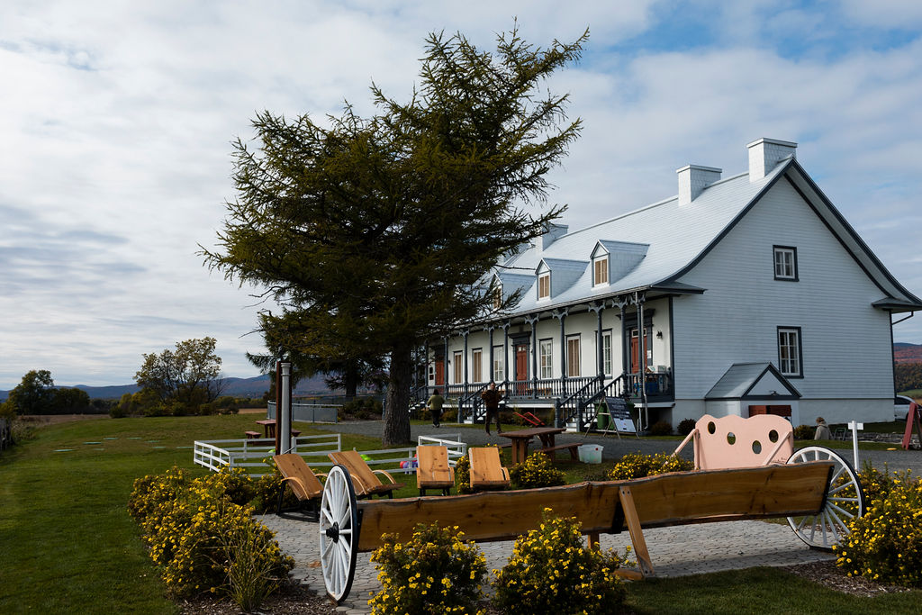 Bâtiment patrimonial de La Grande Ferme à Saint-Joachim